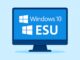 Windows 10 ESU