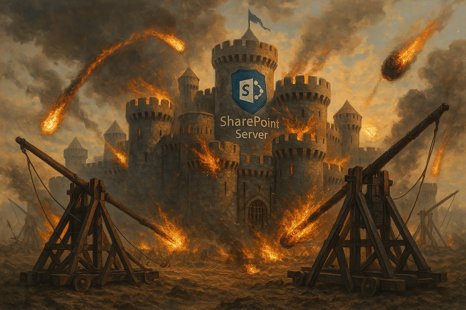 SharePoint Server pod útokem