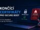 Varování ke konci platnosti certifikátů pro Secure Boot.